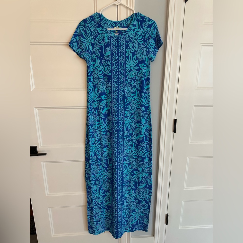 Lilly Pulitzer Kaden UPF 50+ Maxi EUC Size S